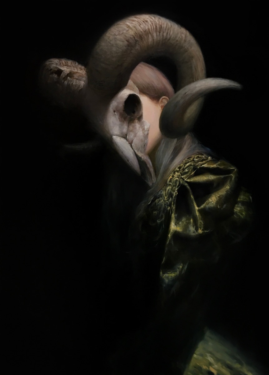 Untitled 1, 2019, oil on canvas by Seong Keun Park.