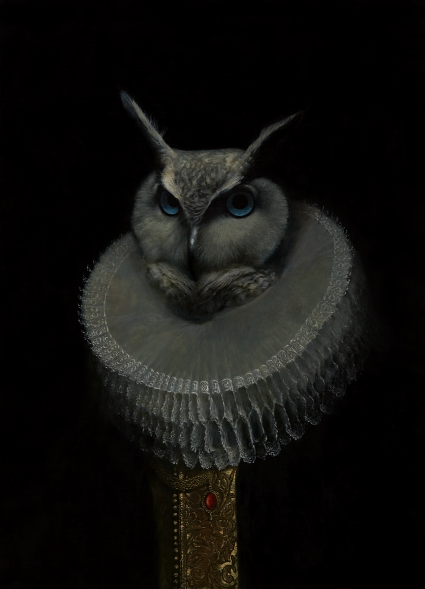 Untitled 28, 2022, oil on canvas by Seong Keun Park.