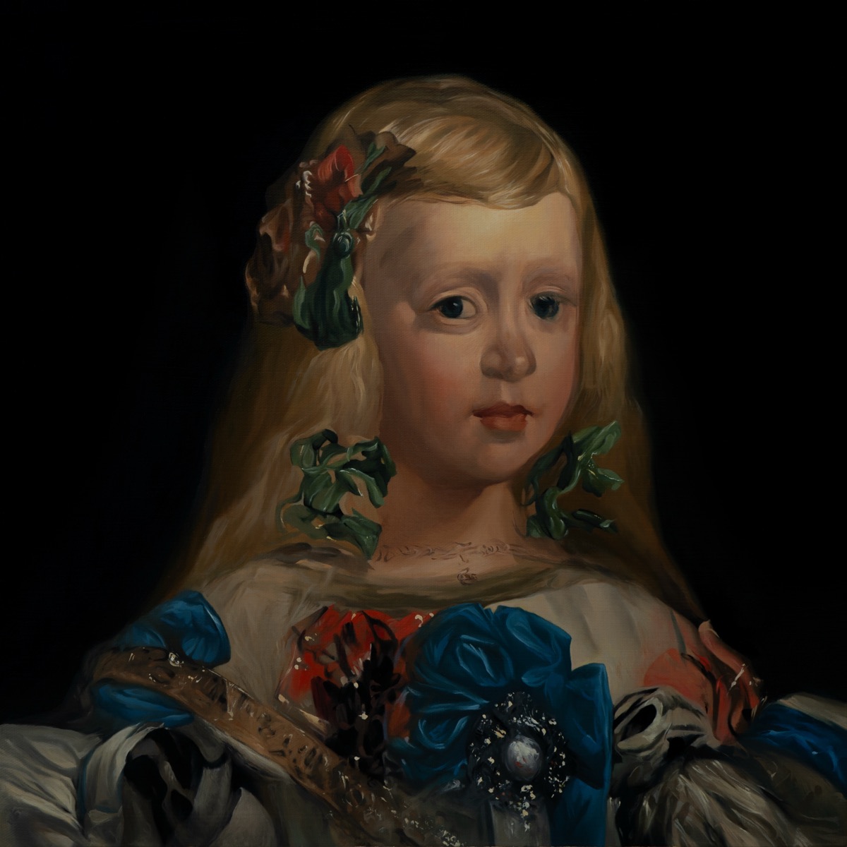 Infanta Margarita Teresa No. 1, 2024, oil on canvas by Seong Keun Park.