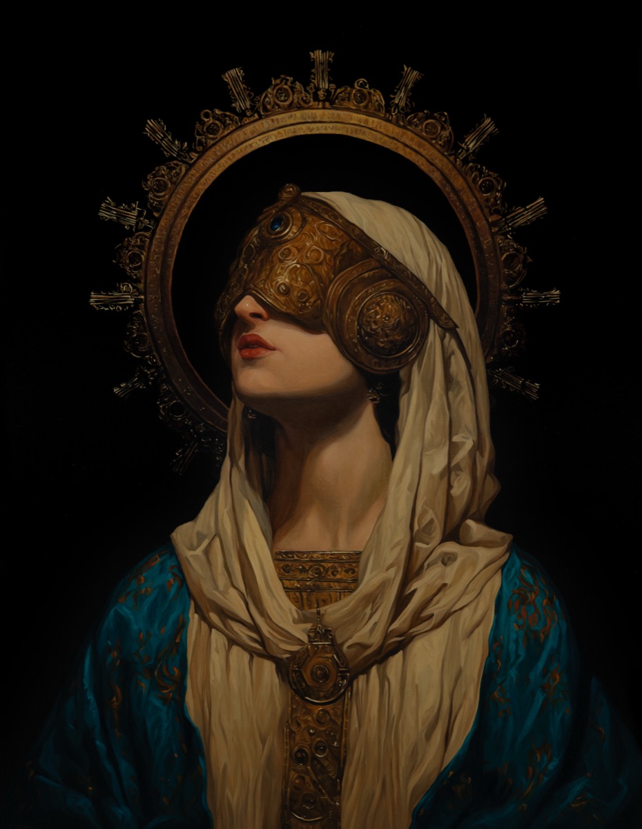 Portrait of Desire No. 2, 2025, oil on canvas by Seong Keun Park.